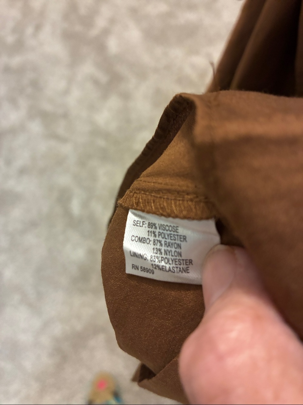 ANTONIO MELANI Black and Brown Striped V-Neck Maxi Dress - Picture 10 of 11